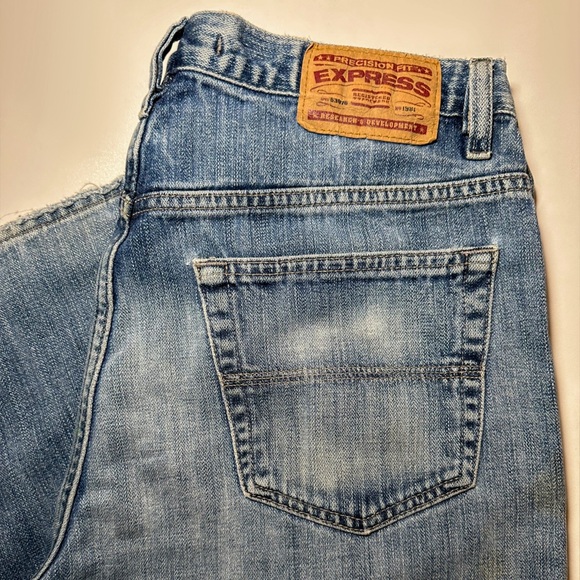 Men’s denim jeans, Express Rodeo Punk 34W/32L - Picture 3 of 5